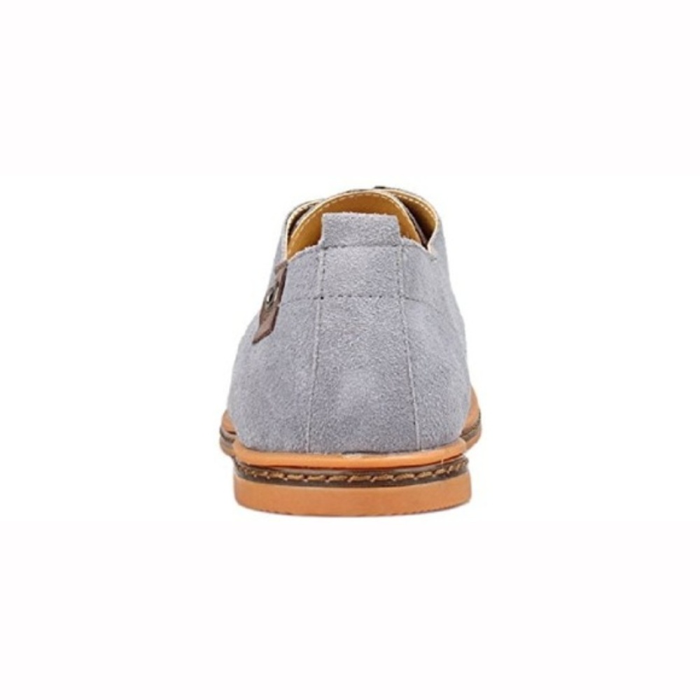 Mens "Edison" Classy Flat Oxford Lace Up Shoes - Picture 5 of 5